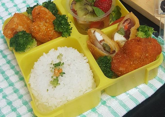 Resep Healthy chicken nugget mozarella ala fe Anti Gagal