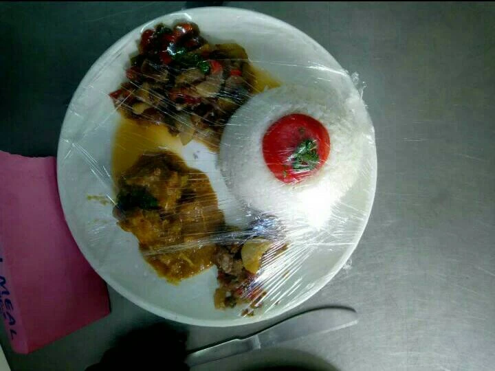 Easy Ways Make|Recipe} Plain boiled rice with carbonnade of beef and ratatouille, Tasty