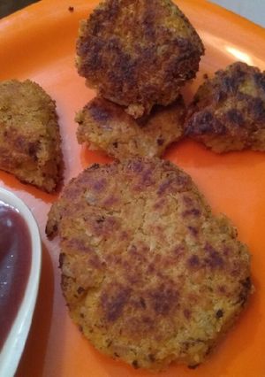 A picture of White Chana Kabab.
