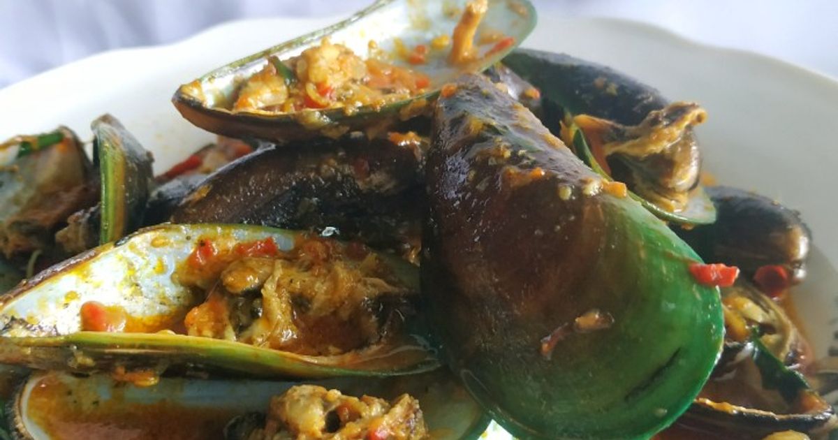Resep Kerang Hijau Saos Padang oleh Beta Asmoengin - Cookpad