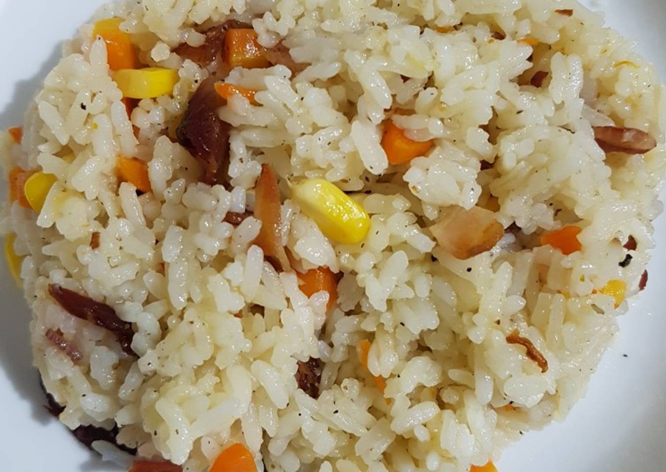 Butter Rice Vegetable
