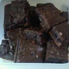 Una foto de Brownies para diabéticos