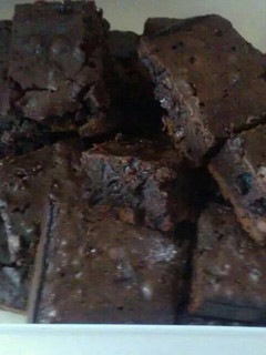 Una foto de Brownies para diabéticos
