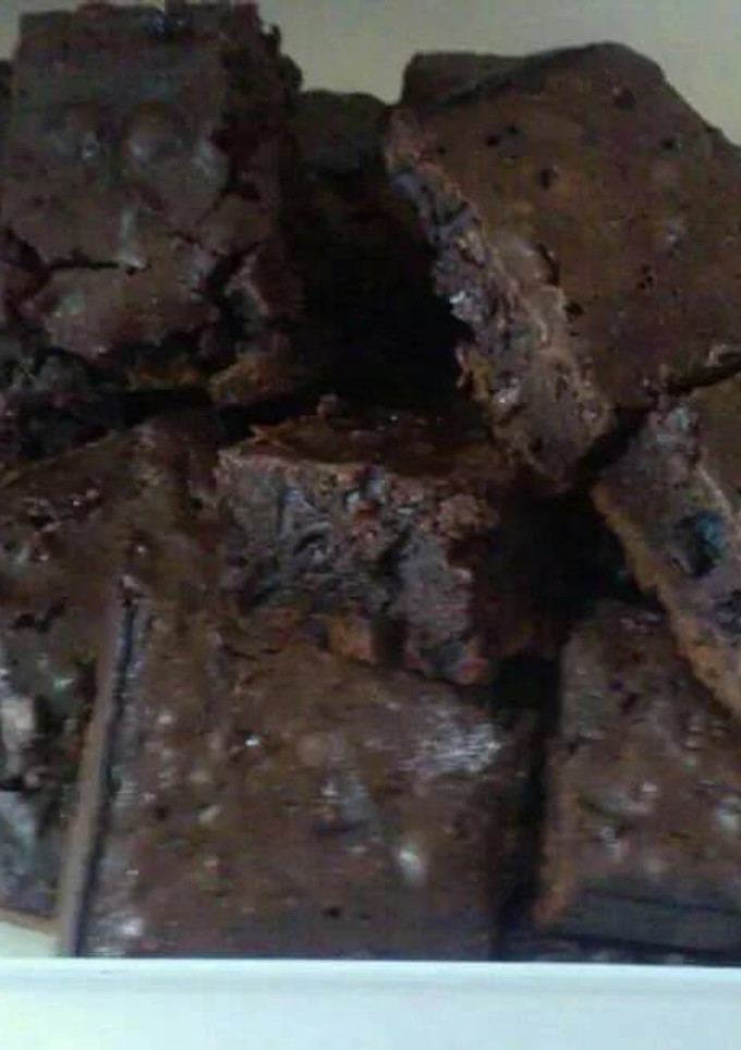 Una foto de Brownies para diabéticos