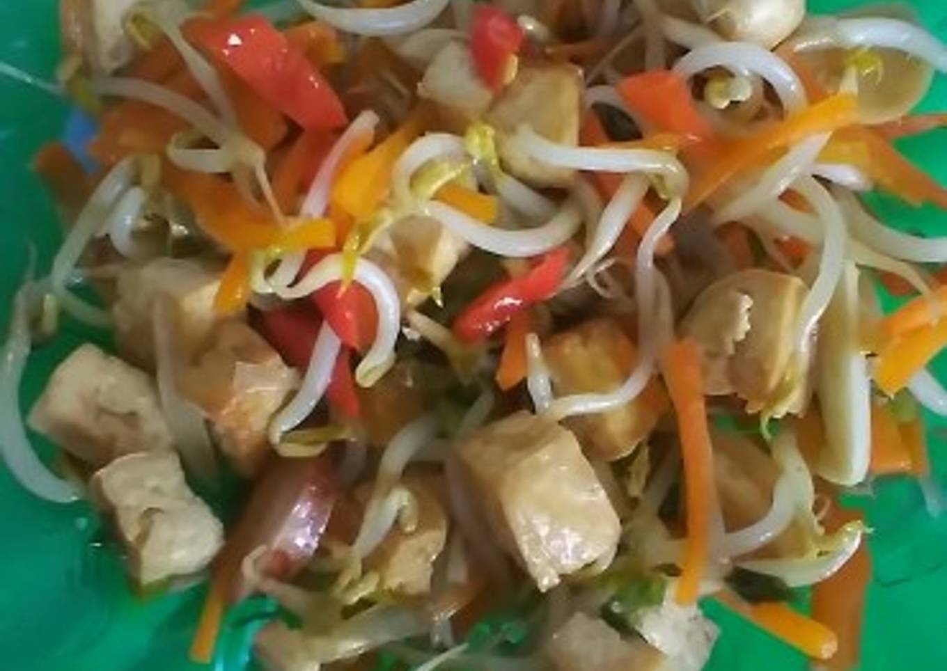 Tumis toge tahu