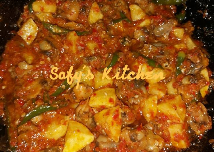 Sambal Kerang Kupas Kentang