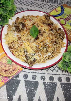 A picture of Masaledar Beef Biryani.