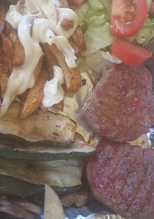 Grill tál recept fotója