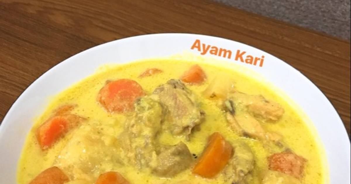 Resep Ayam Kari oleh Jessica Tengardi - Cookpad