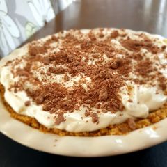 A picture of Easy bannoffee pie.