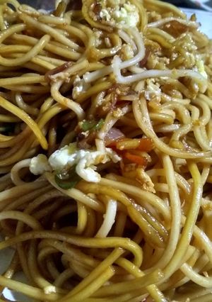A picture of Egg noodles.