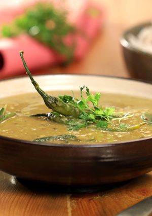 A picture of Maharashtrian Amti Recipe | Healthy Dal Recipe | Maharashtrian Speciality.