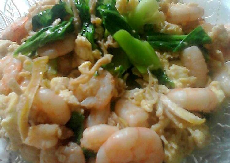 Orak-arik telur saus tiram