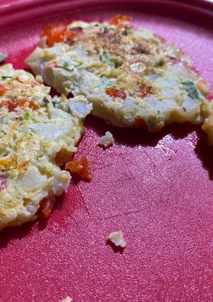 Una foto de Mini tortillas de verduras