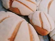 Una foto de conchas de vainilla