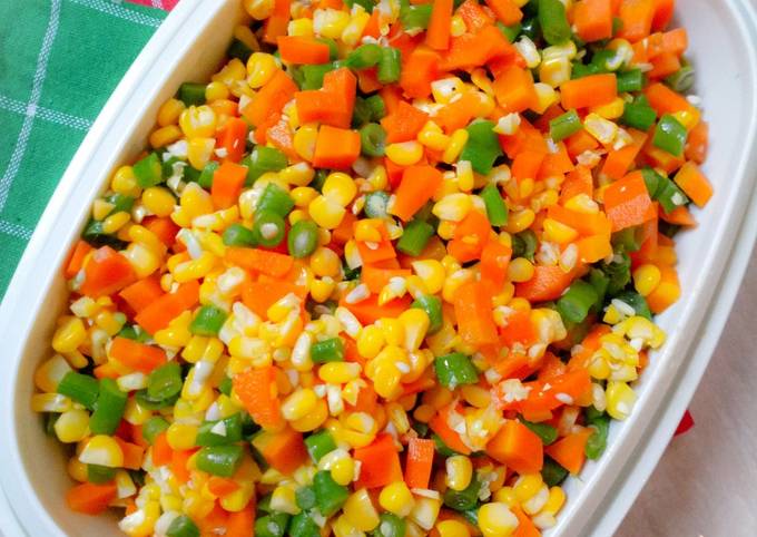 Cara Gampang Membuat Frozen Mix Vegetable, Bisa Manjain Lidah