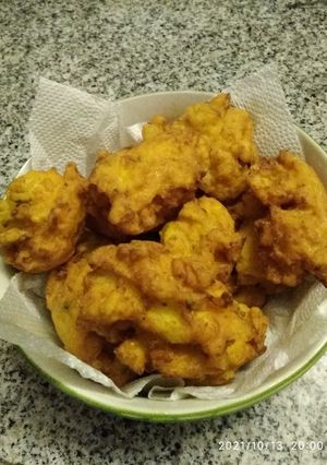 Una foto de Buñuelos de coliflor