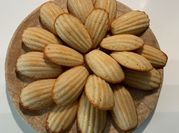 Une photo de madeleine sucré
