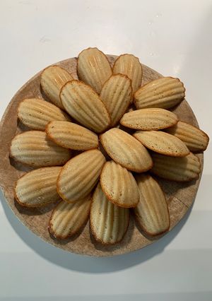 Une photo de Madeleine au citron 🍋