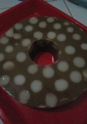 Foto resep Puding polkadot fla