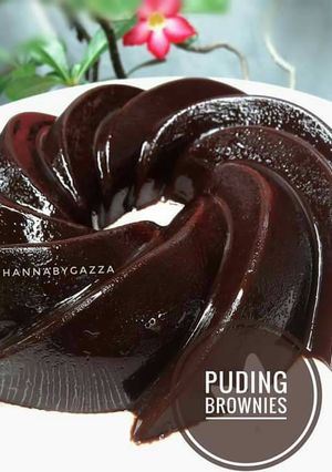 Foto resep Puding Brownies