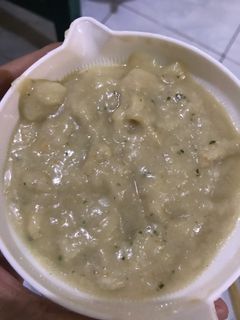Foto resep MPASI 6 bulan: Bubur Tuna Bayam Tempe