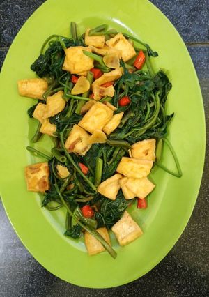 Foto resep Cha Kangkung sederhana