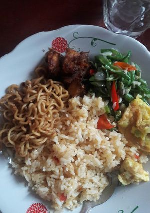 Foto resep Nasi goreng terasi simpel
