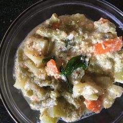A picture of Aviyal (Mixed vegetables curry) Recipe.