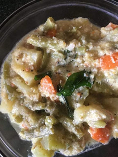 A picture of Aviyal (Mixed vegetables curry) Recipe.