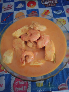 Foto resep (1) Gulai Udang + Tahu Tempe ala Anak Kos