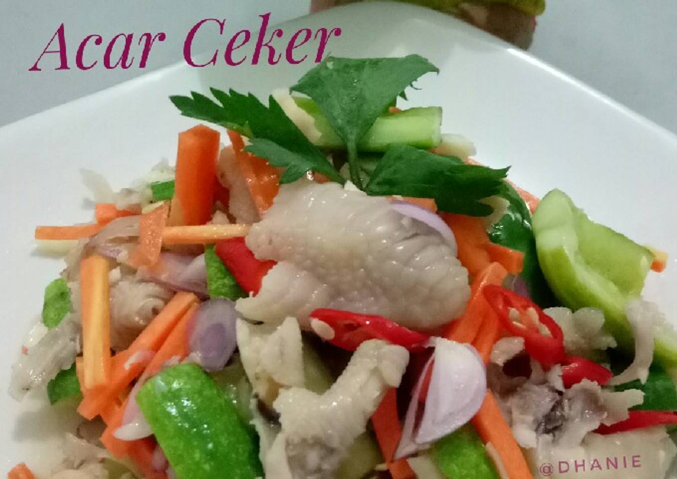 Acar Ceker (Liang Pan Ci Cua Je)