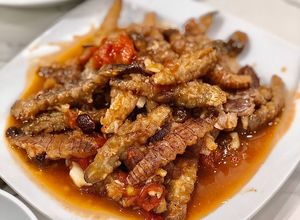 Hình của món Bề bề nõn rang me.