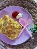 1. Omelet with double breads