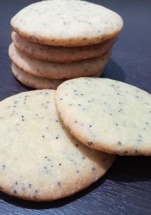 Una foto de Galletas con semillas de amapola (Popy seeds)