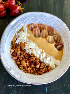 Una foto de Smoothie bowl de calabaza