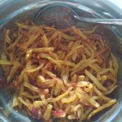 A picture of Sambal Tumis Kentang.