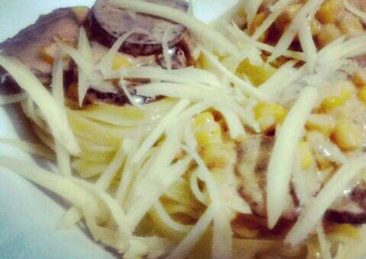 Fettuccine ao molho cremoso