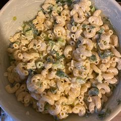 A picture of Macaroni salad 💚.