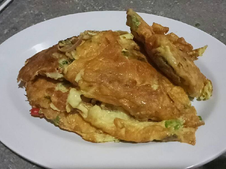 Resep Dadar telor khas urang padang😊😃😄 yang Bisa Manjain Lidah