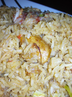 A picture of Chicken pilau #AuthorMarathon.