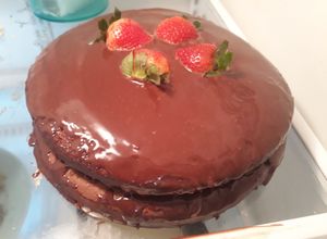 Una foto de Torta de chocolate