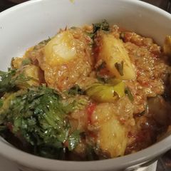 A picture of Khatty Aloo Began.
