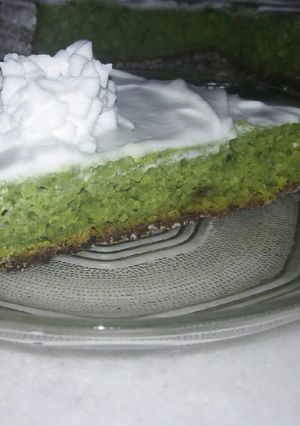 صورة لوصفة كيكة السبانخ 🌿🎂🍰