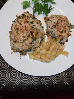Una foto de Sardinas rellenas de puerro y manzana
