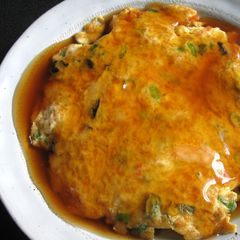 A picture of Omelette with Sweet & Sour Sauce.