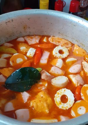 Foto resep Tomyum baso seafood