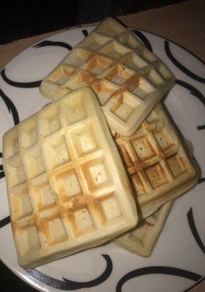 Una foto de Waffles