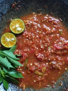 Foto resep Sambal tomat mentah