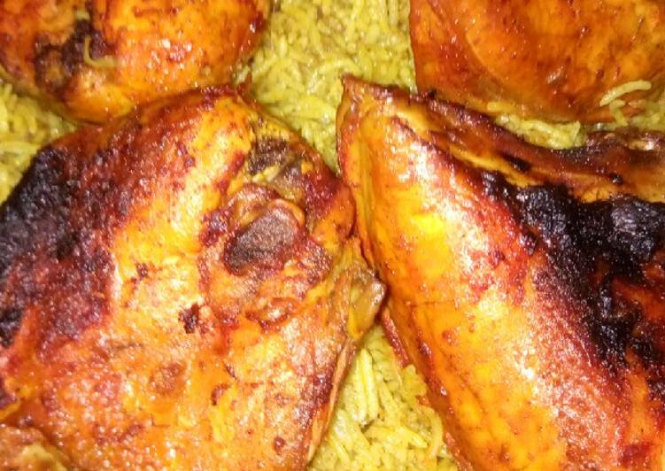 كبسة الدجاج الشهية السريعة